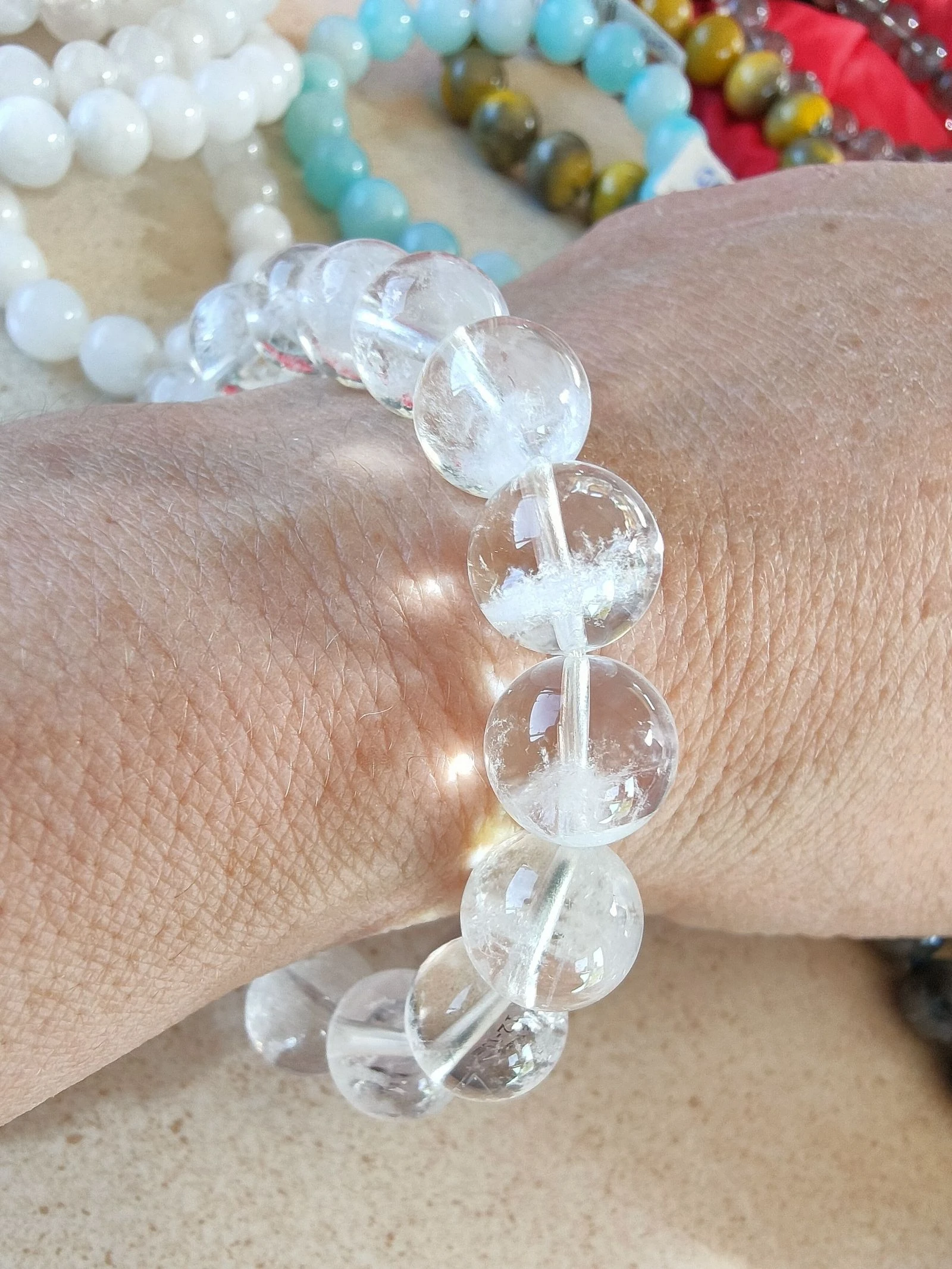 Uma pulseira de quartzo fantasma AA – photo 3